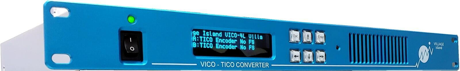 NEW【VICO-4L-XS】4K SDI to ST-2110 IP converter with JPEG XS codec